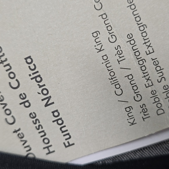 ❤️BUY 2 GET 1 FREE  West Elf European Flax Linen Duvet Cover Color,Slate Melange - Picture 6 of 7